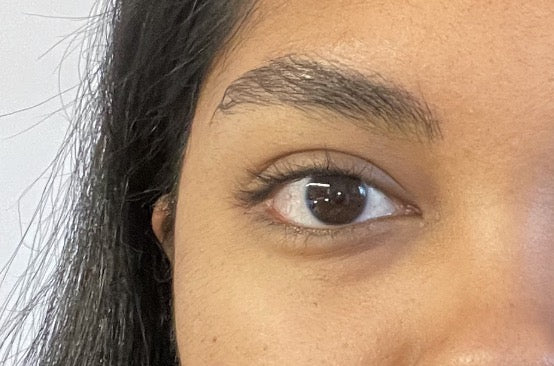 Customer lashes before starting Root 1, week zero